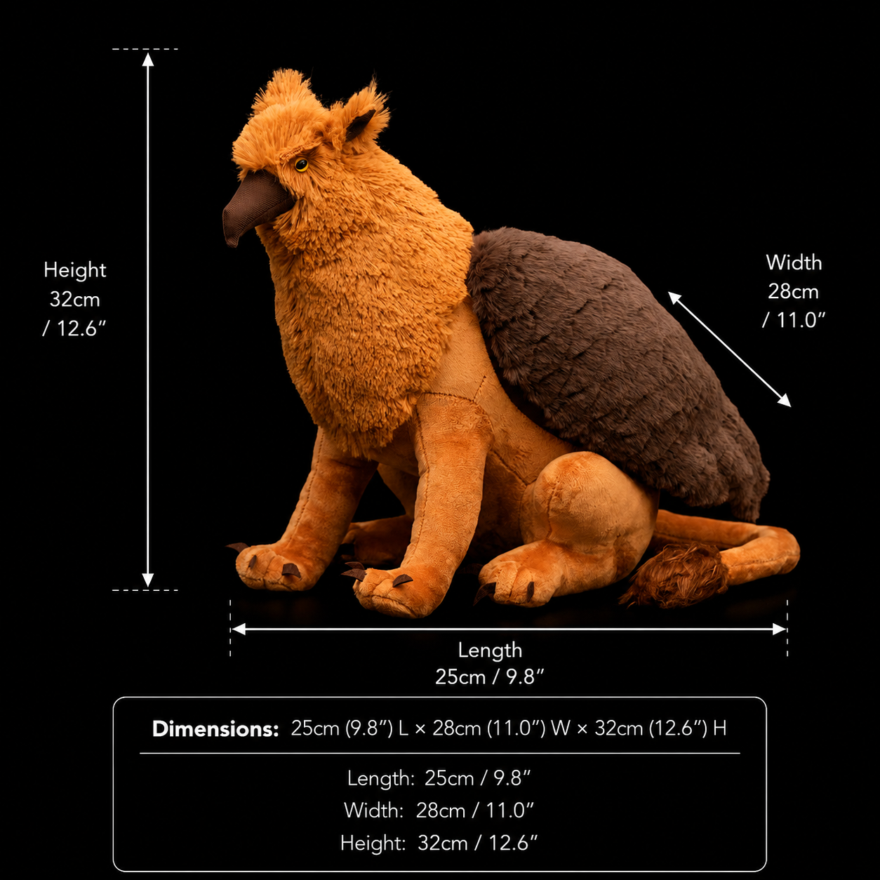 Griffin Soft Stuffed Plush Toy