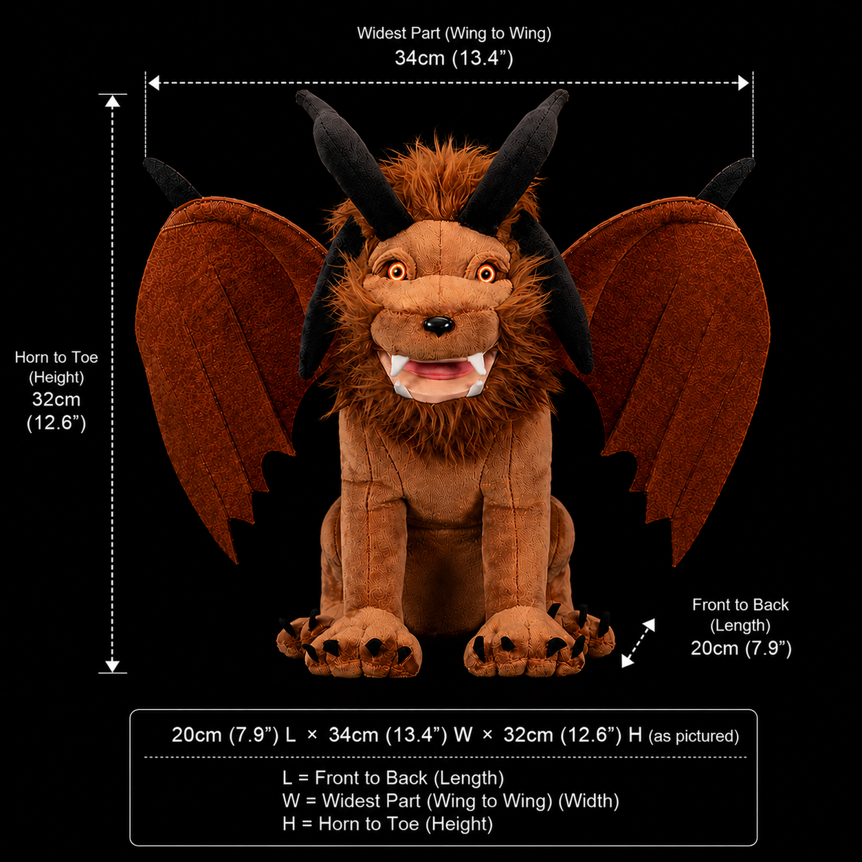 Manticore Soft Stuffed Plush Toy